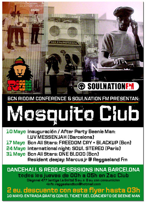 dancehall & reggae sessions inna Barcelona el maig 2007