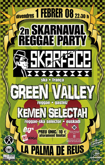 2n Skarnaval Reggae Party a Reus