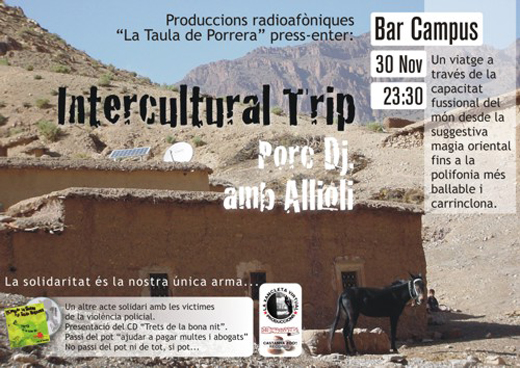 Intercultural Trip, sessió solidària al Campus