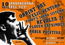 Festa 10 anys de Propaganda pel Fet! a Manresa
