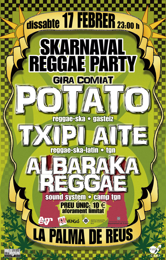 Skarnaval Reggae Party a Reus