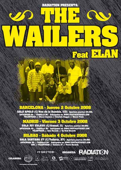 Concert de The Wailers a Barcelona